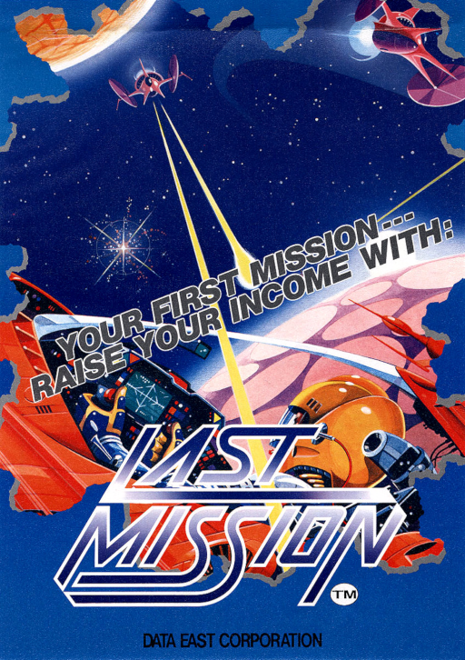 Last Mission (US revision 6) MAME2003Plus Game Cover